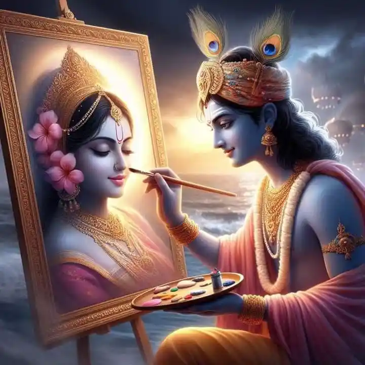 d radha krishna wallpaper hd k