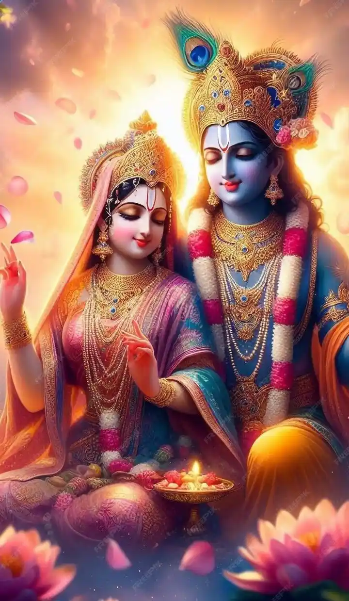 animated radha krishna images