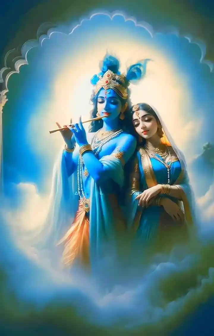 cute radha krishna images