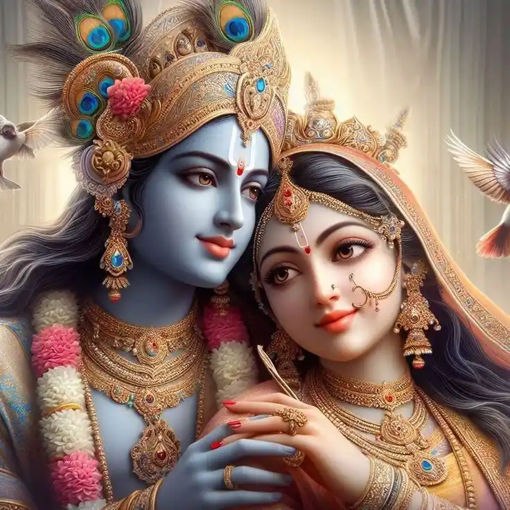 cute radha krishna wallpaper