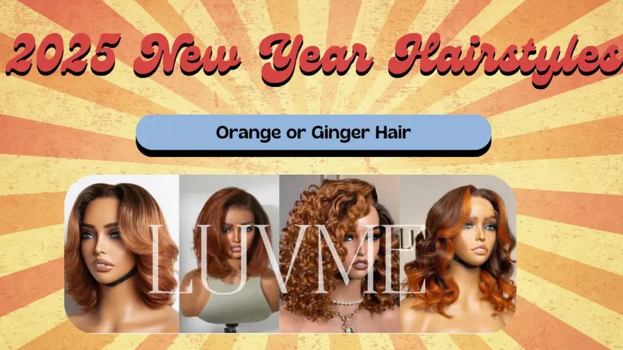 2025 New Year Hairstyles Orange or Ginger Hair 2025 New Year Hairstyles Orange or Ginger Hair