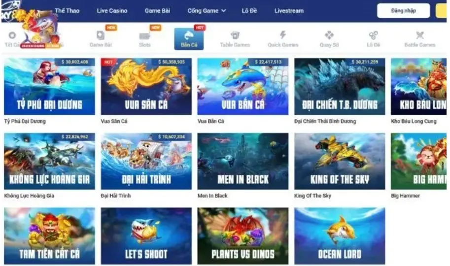 Dive into Excitement with SKY88 Fish Shooting Explore a New Fishing Adventure!