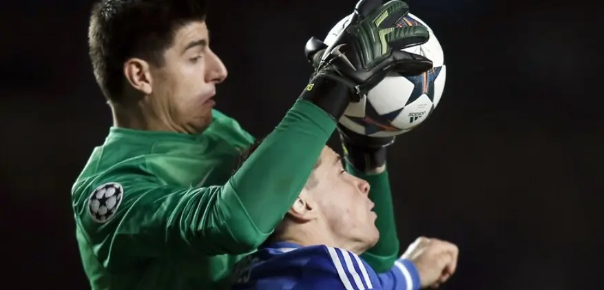 Football player Thibaut Courtois Bright star in the modern football sky Football player Thibaut Courtois Bright star in the modern football sky