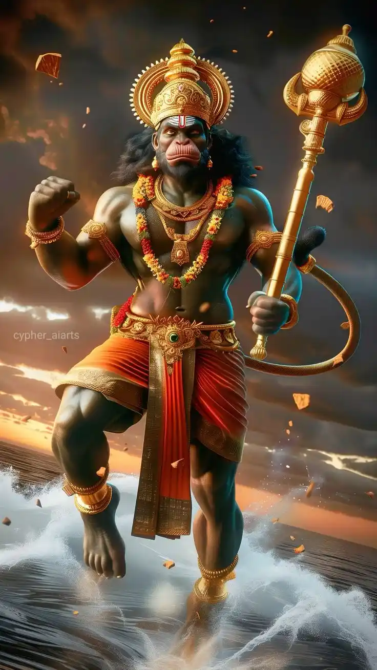 angry hanuman ji photo