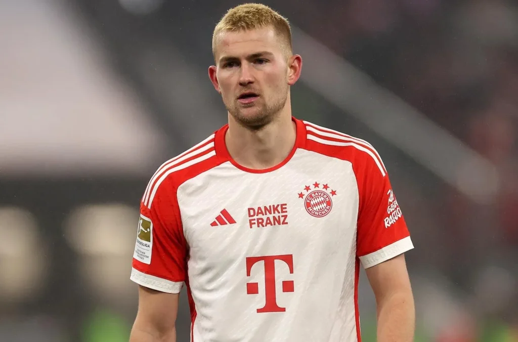 Football player Matthijs de Ligt - The world's best midfielder