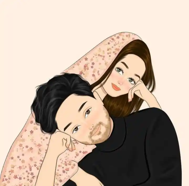 cute cartoon dp for whatsapp girl