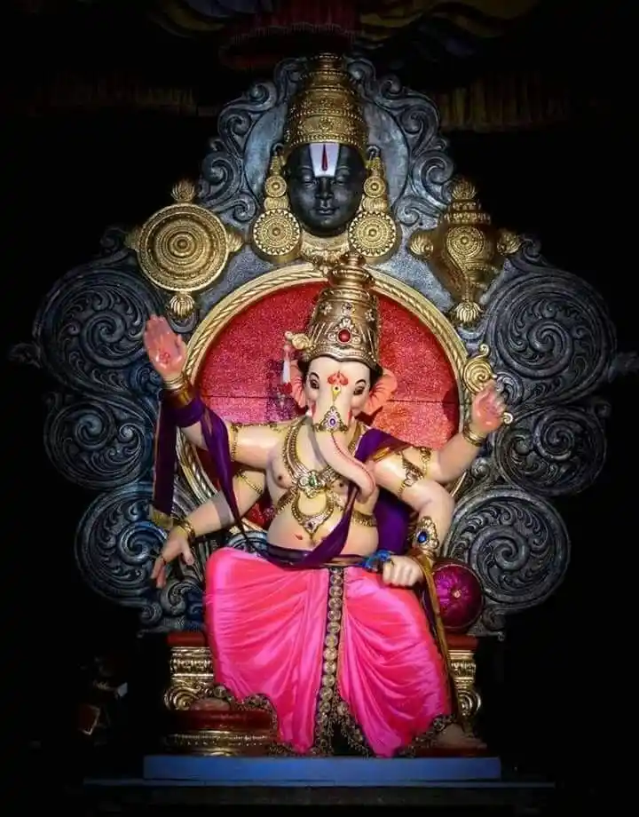 cute ganpati bappa photo wallpaper