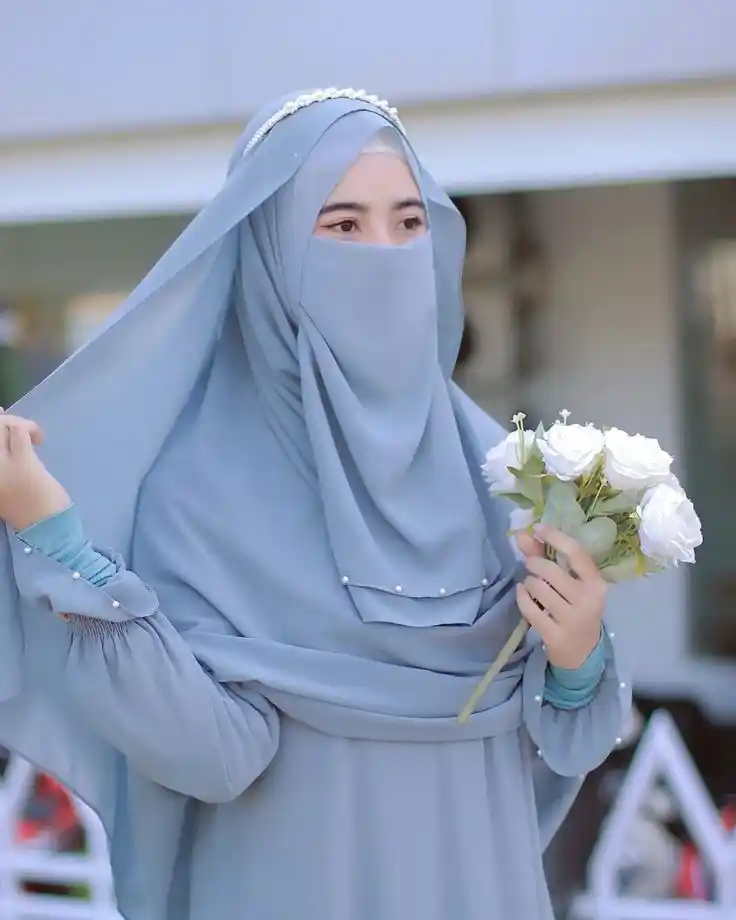 cute hijab girl photo 38
