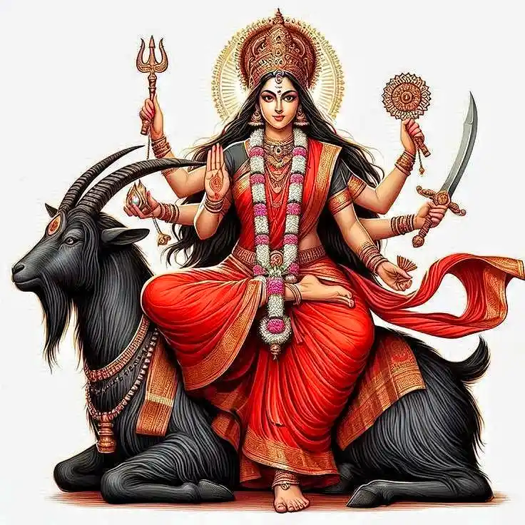 durga devi wallpaper 4k