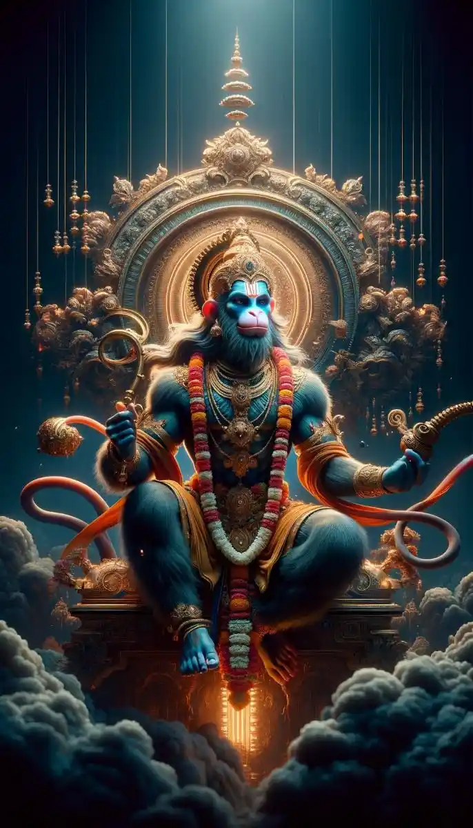 hanuman ji wallpaper angry