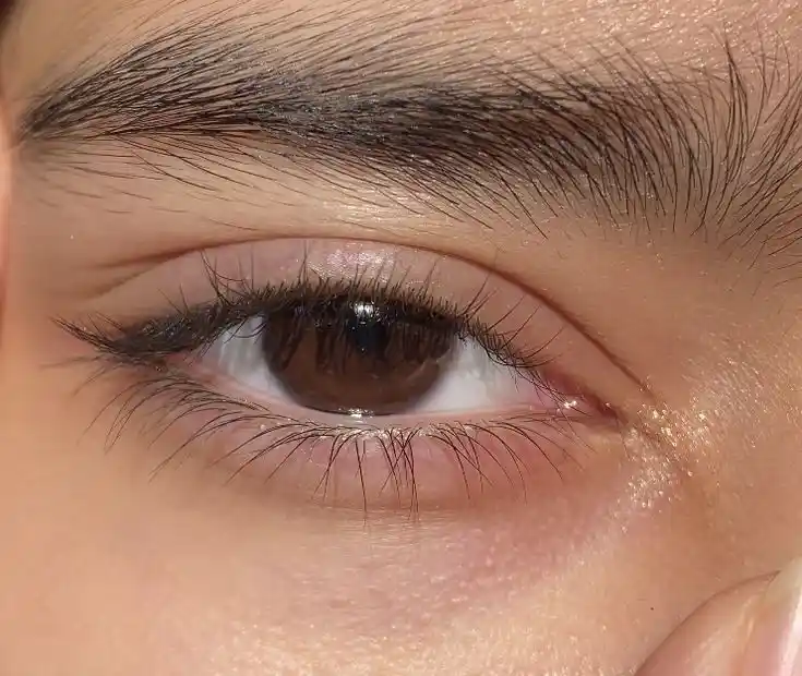 how to draw eyes side profile