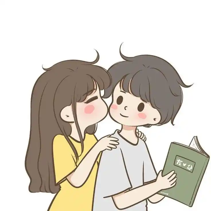 instagram cartoon dp for girls simple love