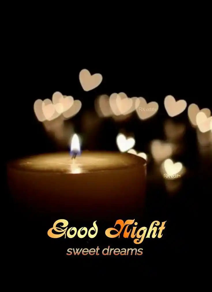 romantic good night pic