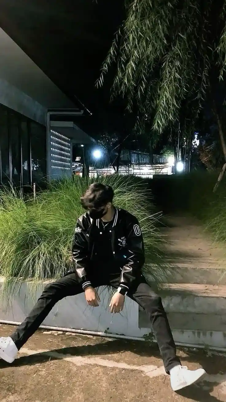 sad dp boy alone black