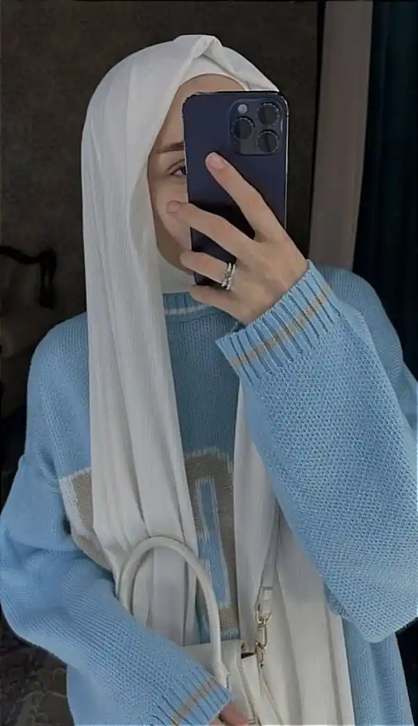 stylish hijab girl dp for whatsapp 78